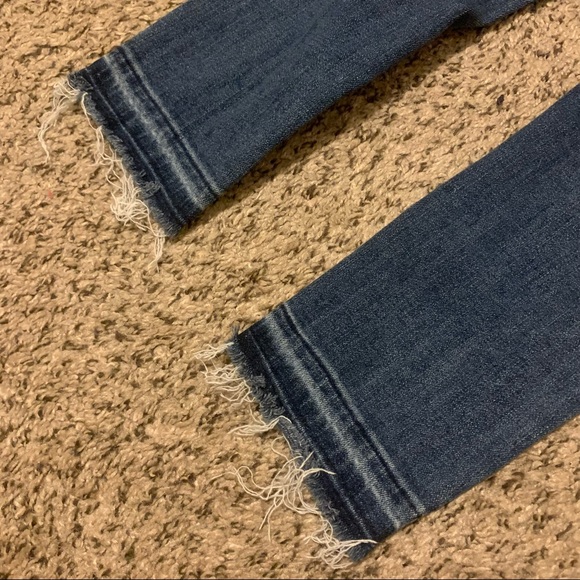 Levi’s 711 Skinny Jeans, raw hem, distressed, 28 - Picture 9 of 9